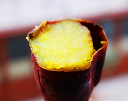 moi, つぼやきいも専門店 断面