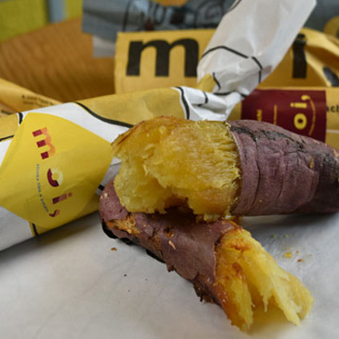 moi, つぼやきいも専門店 つぼやきの理由 つぼで焼いたおいも